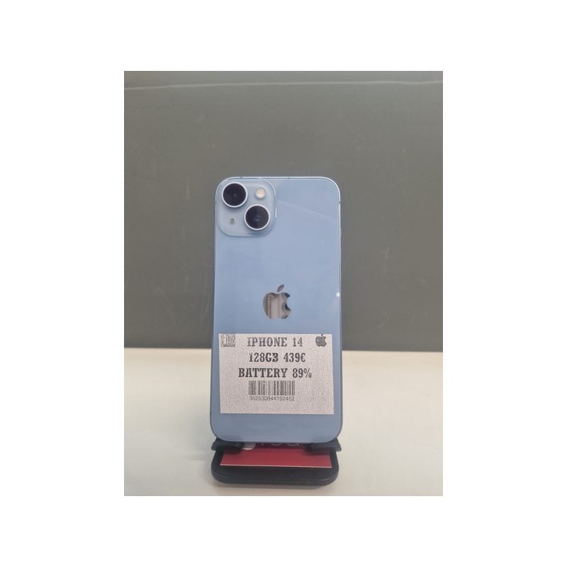 IPHONE 14 128GB ΜΕΤΑΧΕΙΡΙΣΜΕΝΟ ΜΠΛΕ