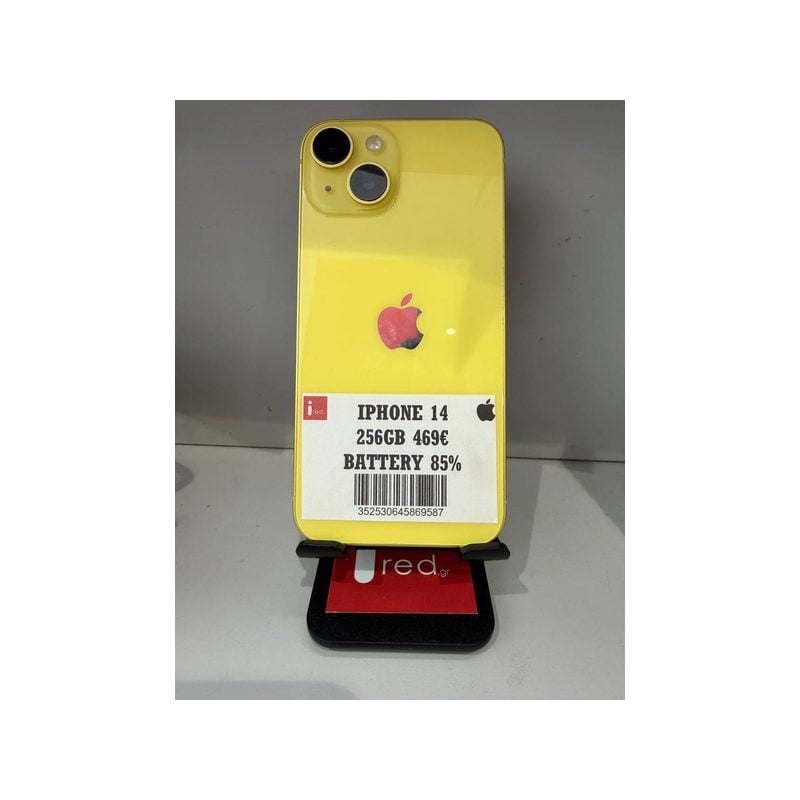 IPHONE 14 256GB YELLOW ΜΕΤΑΧΕΙΡΙΣΜΕΝΟ