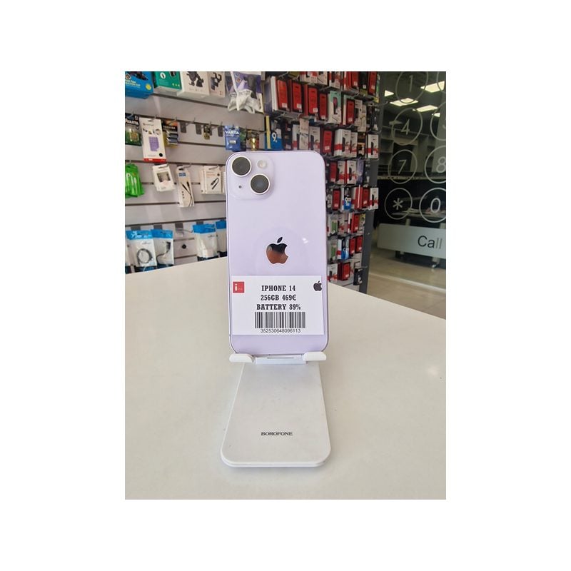 IPHONE 14 256GB PURPLE ΜΕΤΑΧΕΙΡΙΣΜΕΝΟ