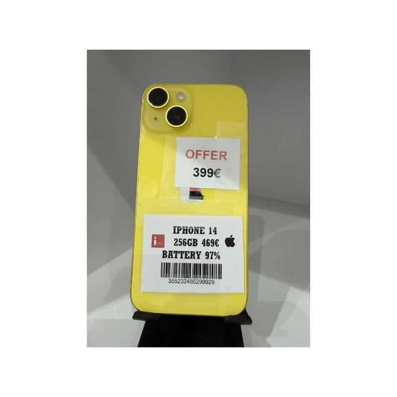 IPHONE 14 256GB YELLOW ΜΕΤΑΧΕΙΡΙΣΜΕΝΟ