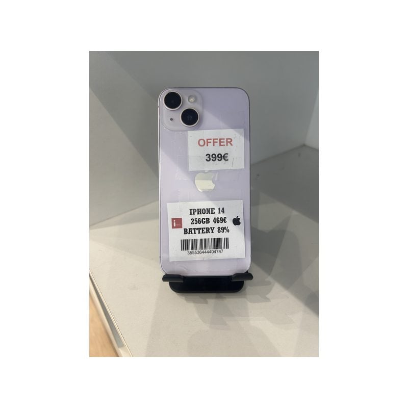 IPHONE 14 256GB PURPLE ΜΕΤΑΧΕΙΡΙΣΜΕΝΟ