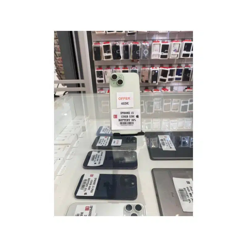 IPHONE 15 128GB GREEN ΜΕΤΑΧΕΙΡΙΣΜΕΝΟ