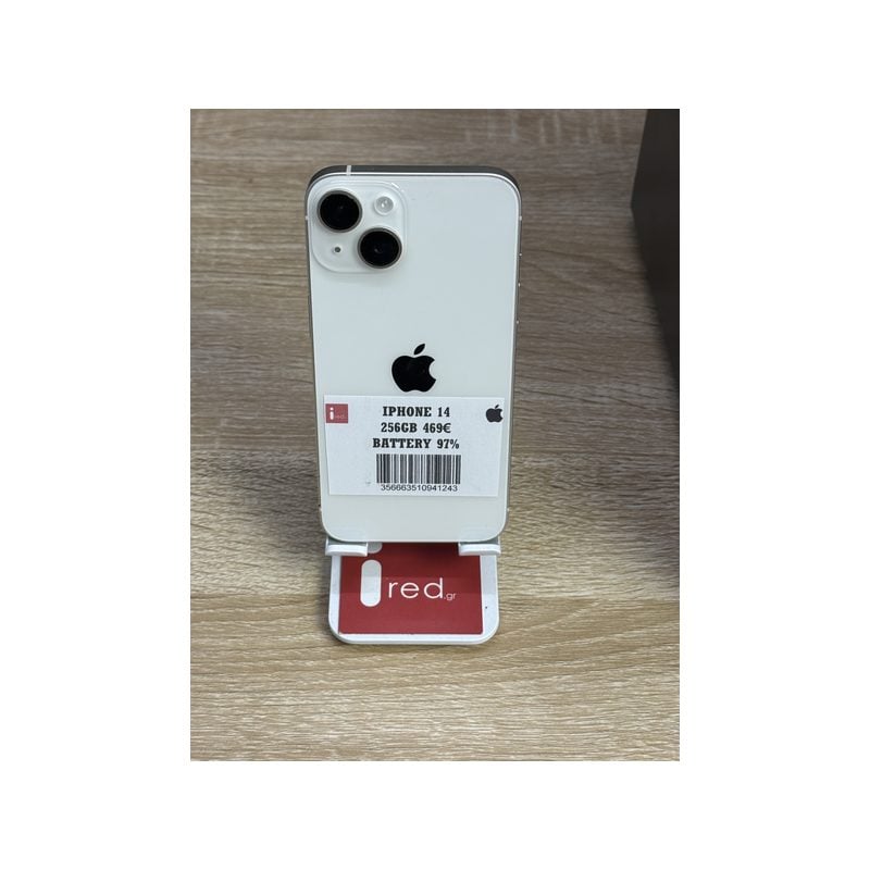 IPHONE 14 256GB STARLIGHT ΜΕΤΑΧΕΙΡΙΣΜΕΝΟ
