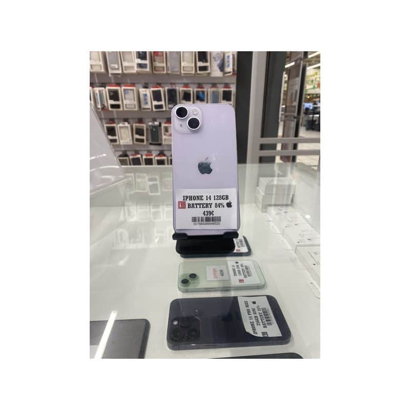 IPHONE 14 128GB PURPLE ΜΕΤΑΧΕΙΡΙΣΜΕΝΟ