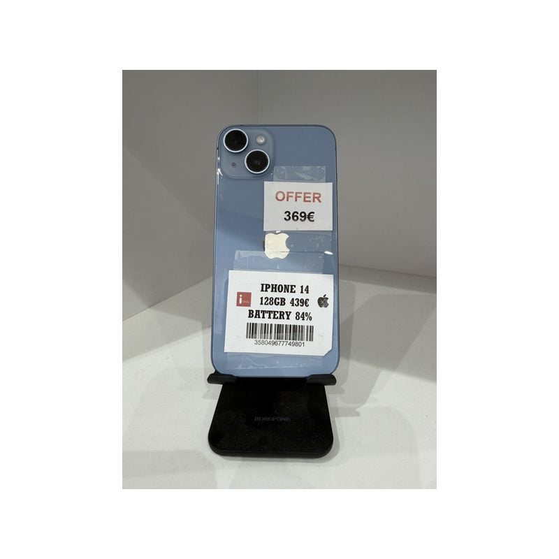 IPHONE 14 128GB BLUE ΜΕΤΑΧΕΙΡΙΣΜΕΝΟ