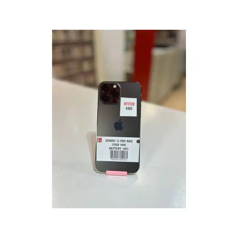 IPHONE 13-PRO-MAX 128GB GRAPHITE ΜΕΤΑΧΕΙΡΙΣΜΕΝΟ