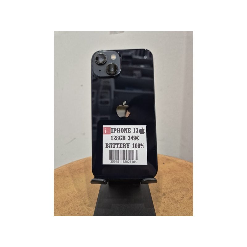 IPHONE 13 128GB MIDNIGHT ΜΕΤΑΧΕΙΡΙΣΜΕΝΟ