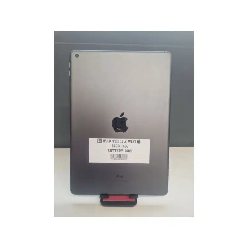 IPAD 9TH GEN 10.2 WIFI 64GB SPACE GRAY ΜΕΤΑΧΕΙΡΙΣΜΕΝΟ