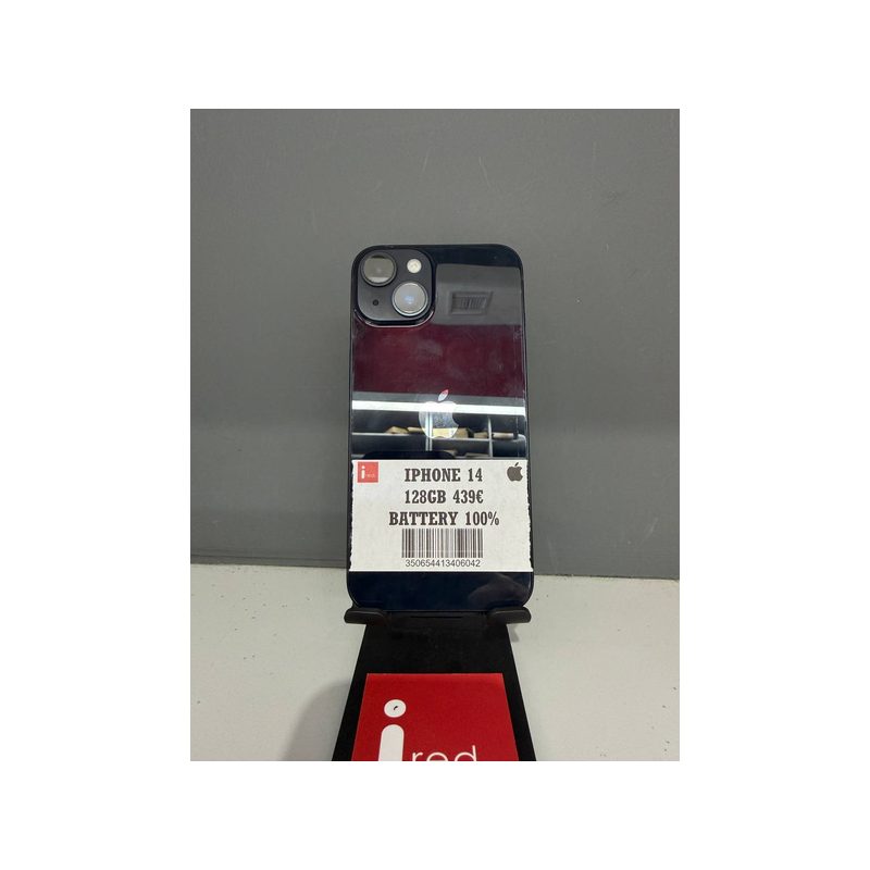 IPHONE 14 128GB BLACK ΜΕΤΑΧΕΙΡΙΣΜΕΝΟ