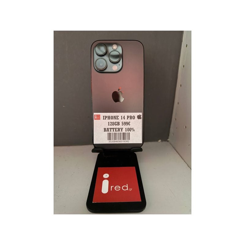 IPHONE 14-PRO 128GB BLACK ΜΕΤΑΧΕΙΡΙΣΜΕΝΟ