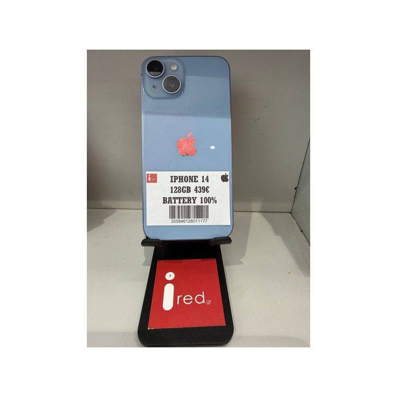 IPHONE 14 128GB BLUE ΜΕΤΑΧΕΙΡΙΣΜΕΝΟ