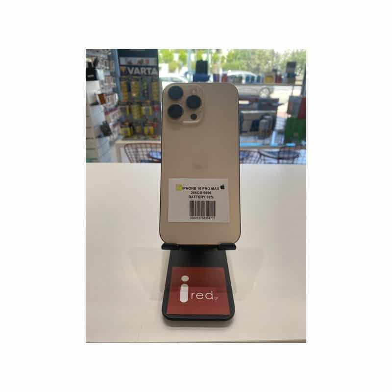 IPHONE 16-PRO-MAX 256GB ΜΕΤΑΧΕΙΡΙΣΜΕΝΟ ΧΡΥΣΟ