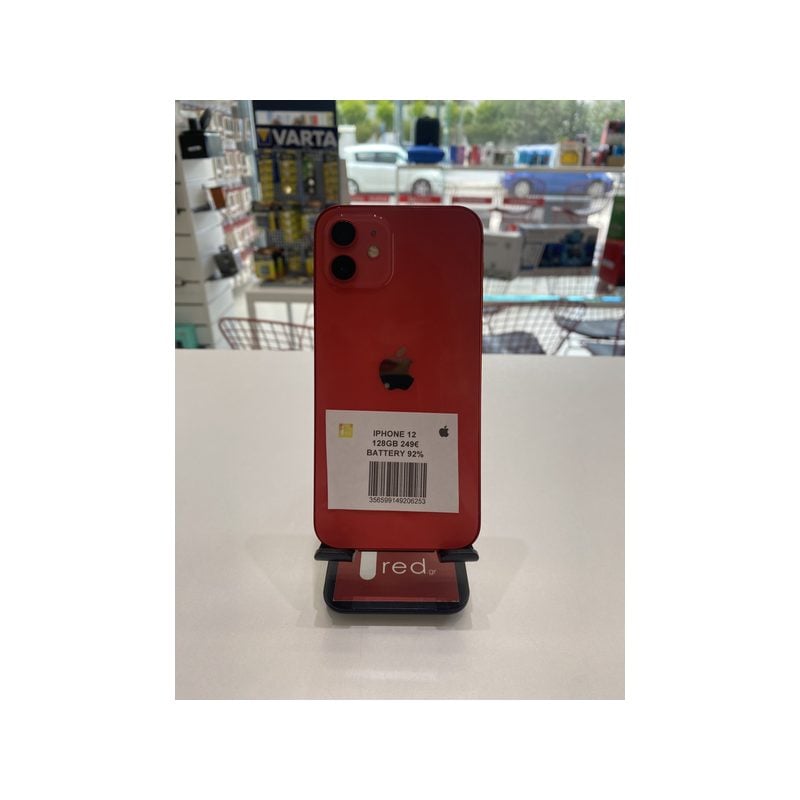 IPHONE 12 128GB ΜΕΤΑΧΕΙΡΙΣΜΕΝΟ ΚΟΚΚΙΝΟ