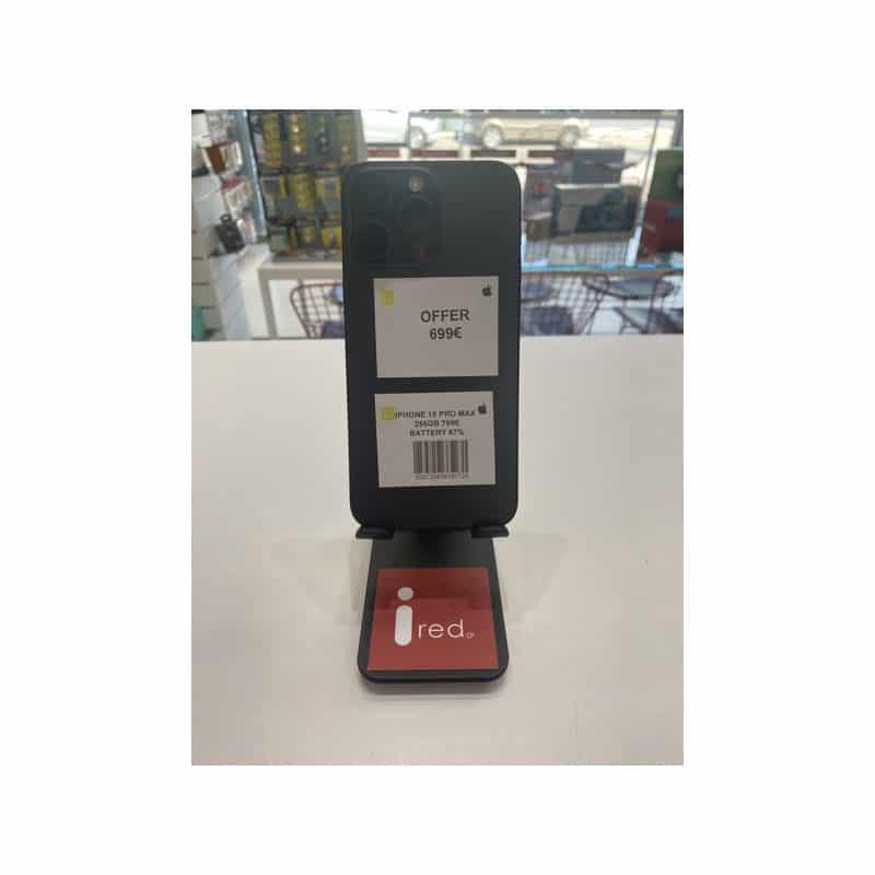 IPHONE 15-PRO-MAX 256GB ΜΕΤΑΧΕΙΡΙΣΜΕΝΟ ΜΑΥΡΟ