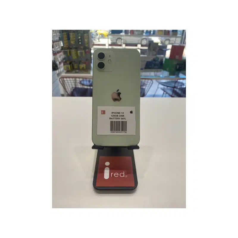 IPHONE 12 128GB ΜΕΤΑΧΕΙΡΙΣΜΕΝΟ ΠΡΑΣΙΝΟ