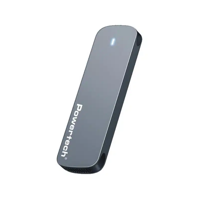 POWERTECH EXTERNAL CASE M.2 SATA/NVME SSD PT-1375