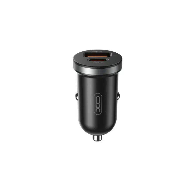 XO CC56 MINI SMART DUAL CAR CHARGER USB-A & USB-C 30W