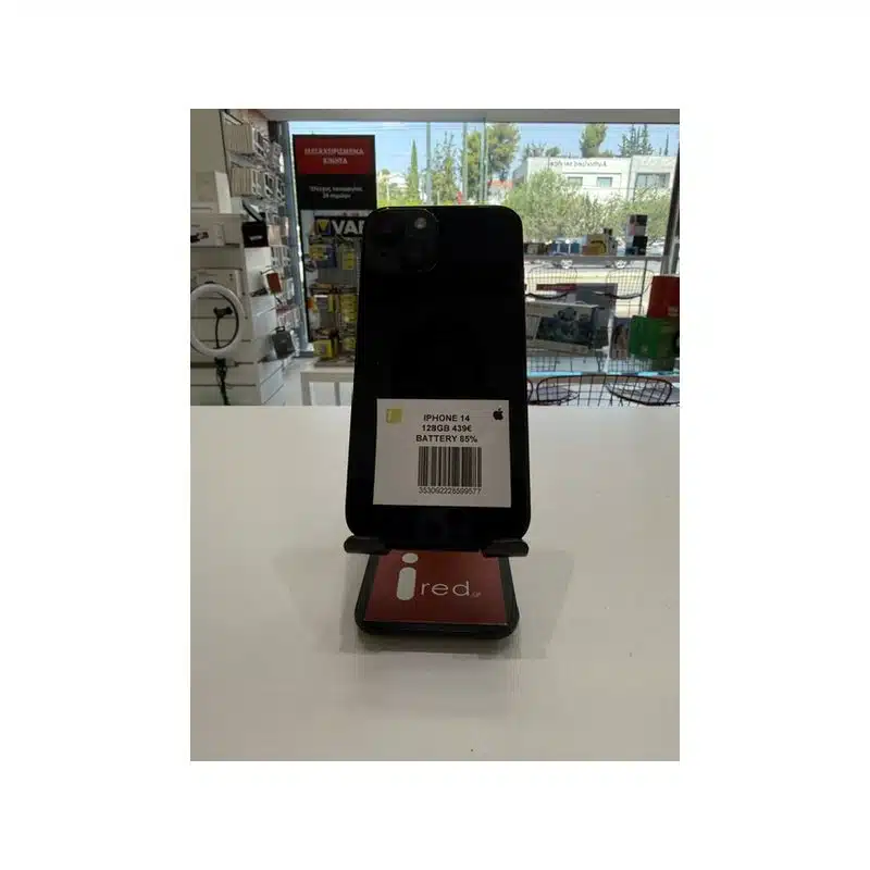 IPHONE 14 128GB BLACK ΜΕΤΑΧΕΙΡΙΣΜΕΝΟ