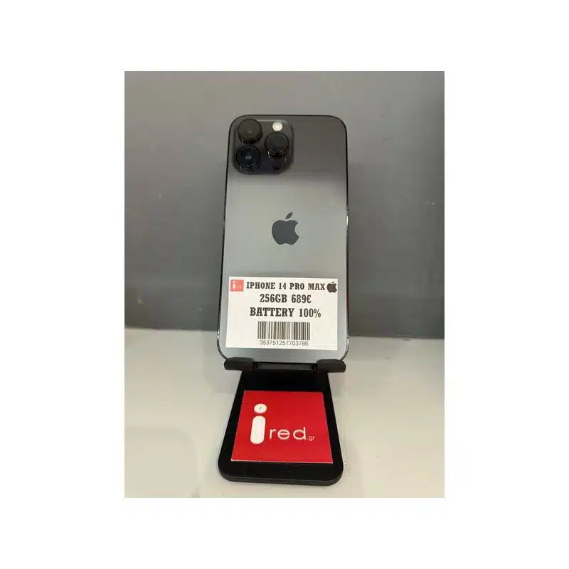 IPHONE 14-PRO-MAX 256GB BLACK ΜΕΤΑΧΕΙΡΙΣΜΕΝΟ