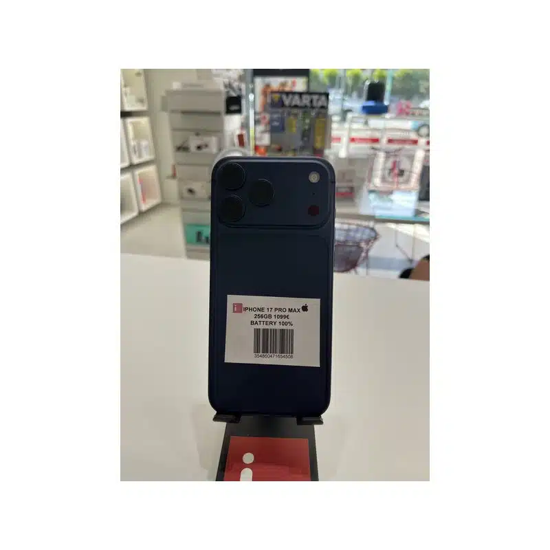 IPHONE 17-PRO-MAX 256GB BLUE TITANIUM ΜΕΤΑΧΕΙΡΙΣΜΕΝΟ