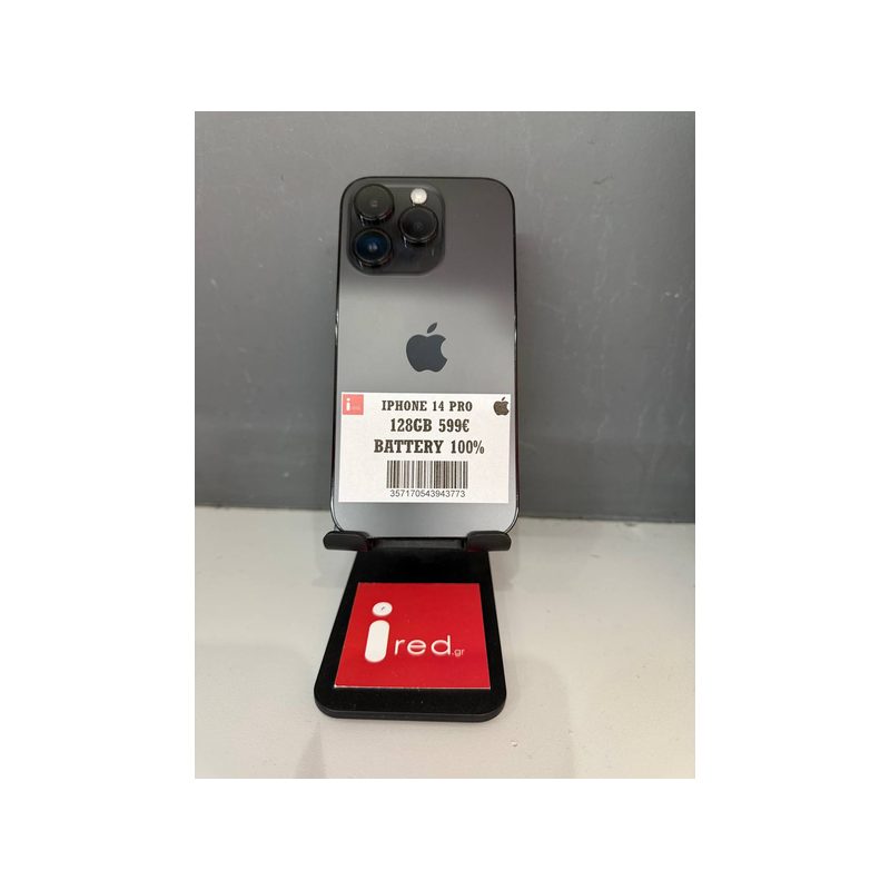 IPHONE 14-PRO 128GB BLACK ΜΕΤΑΧΕΙΡΙΣΜΕΝΟ