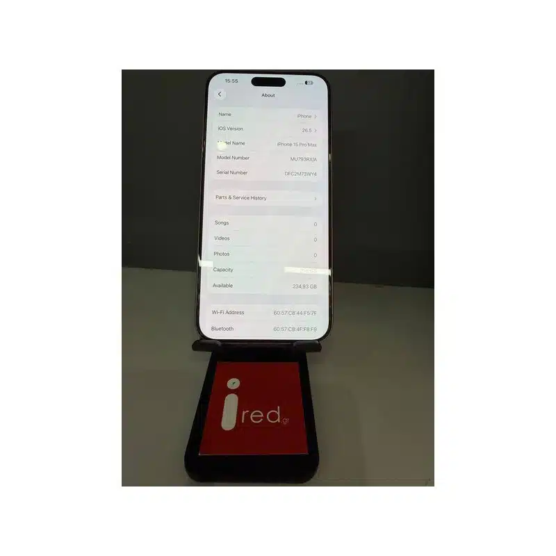 IPHONE 15-PRO-MAX 256GB NATURAL ΜΕΤΑΧΕΙΡΙΣΜΕΝΟ