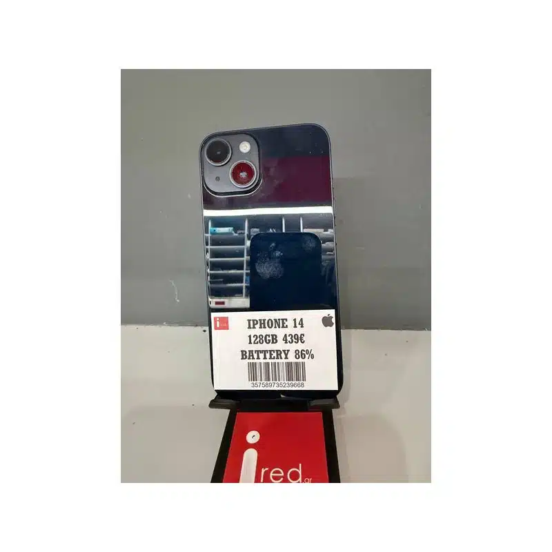 IPHONE 14 128GB BLACK ΜΕΤΑΧΕΙΡΙΣΜΕΝΟ