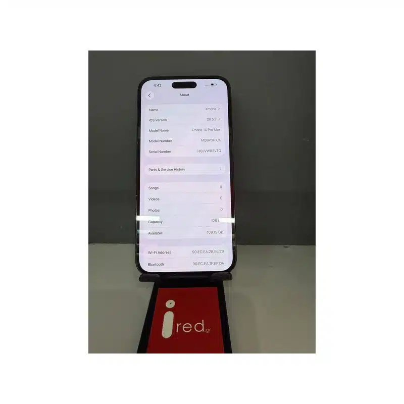 IPHONE 14-PRO-MAX 128GB BLACK ΜΕΤΑΧΕΙΡΙΣΜΕΝΟ
