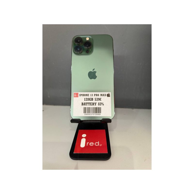 IPHONE 13-PRO-MAX 128GB GREEN ΜΕΤΑΧΕΙΡΙΣΜΕΝΟ