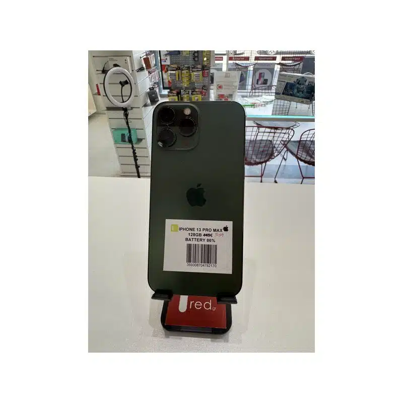 IPHONE 13-PRO-MAX 128GB GREEN ΜΕΤΑΧΕΙΡΙΣΜΕΝΟ