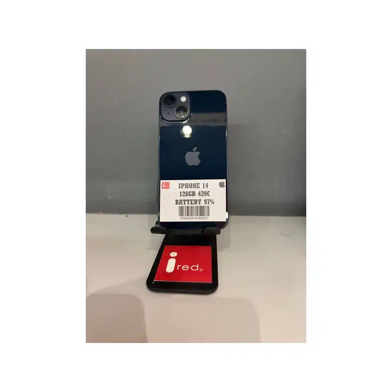 IPHONE 14 128GB BLACK ΜΕΤΑΧΕΙΡΙΣΜΕΝΟ