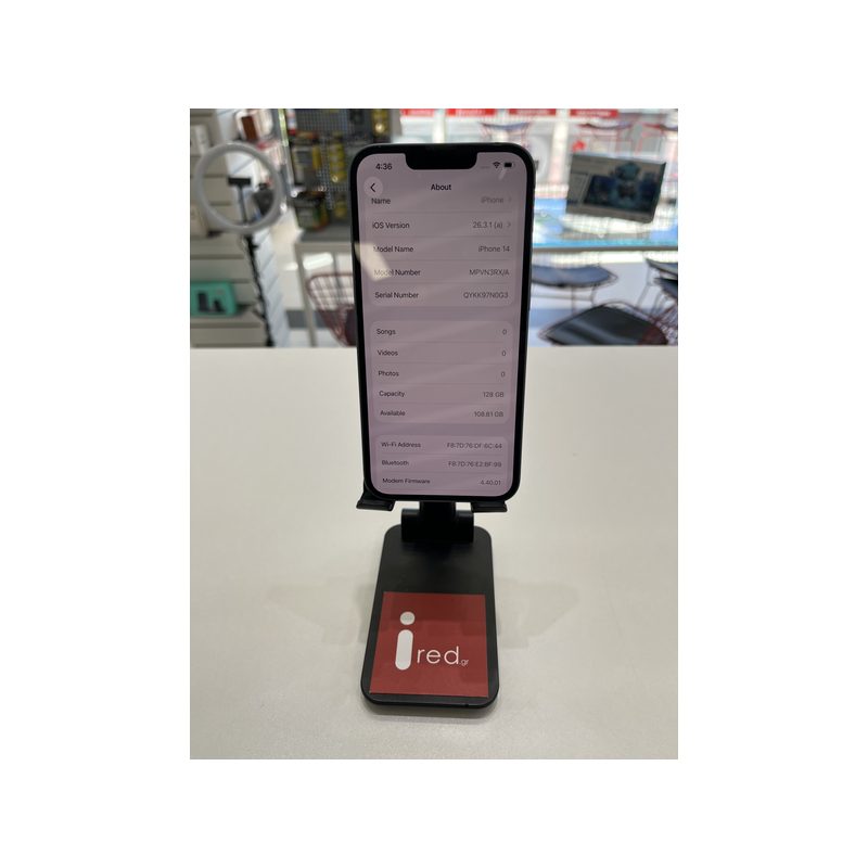 IPHONE 14 128GB BLUE ΜΕΤΑΧΕΙΡΙΣΜΕΝΟ