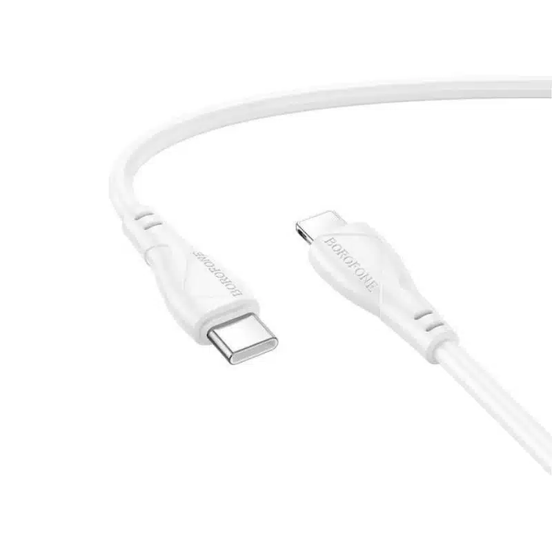 BOROFONE BX121 - ENERGY CHARGING CABLE TYPE C TO LIGHTNING 27W 1M
