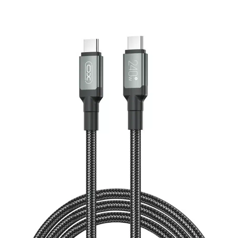 XO NB-Q264B CHARGING CABLE 240W TYPE-C TO TYPE-C 2M