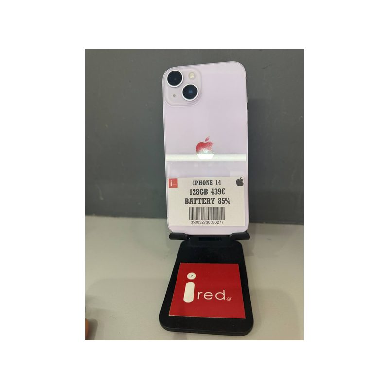 IPHONE 14 128GB PURPLE ΜΕΤΑΧΕΙΡΙΣΜΕΝΟ IPHONE 14 128GB PURPLE ΜΕΤΑΧΕΙΡΙΣΜΕΝΟ