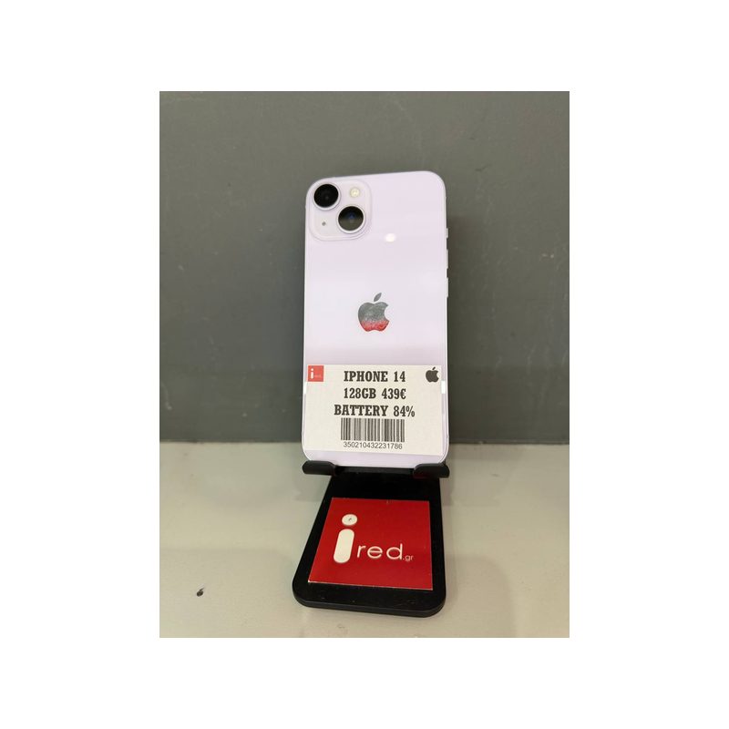 IPHONE 14 128GB PURPLE ΜΕΤΑΧΕΙΡΙΣΜΕΝΟ
