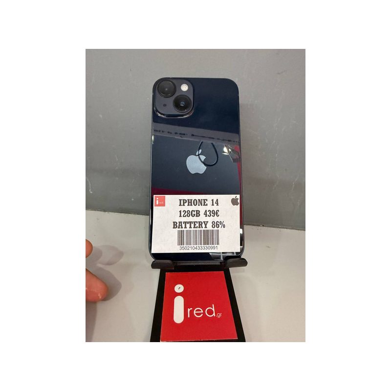 IPHONE 14 128GB BLACK ΜΕΤΑΧΕΙΡΙΣΜΕΝΟ