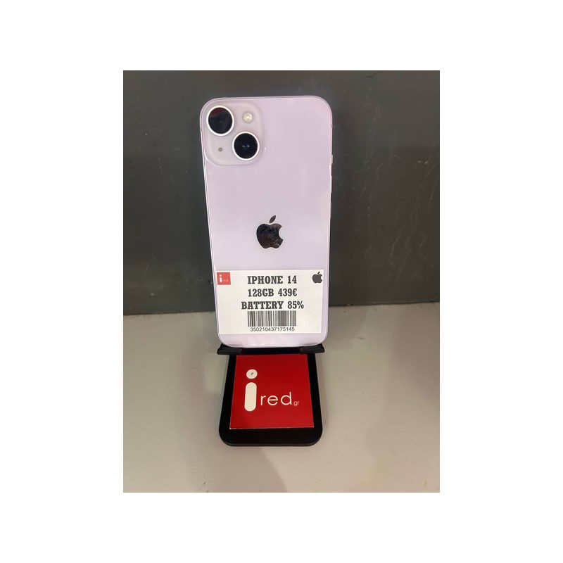 IPHONE 14 128GB PURPLE ΜΕΤΑΧΕΙΡΙΣΜΕΝΟ