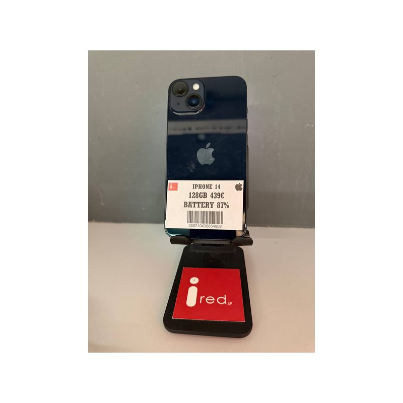 IPHONE 14 128GB BLACK ΜΕΤΑΧΕΙΡΙΣΜΕΝΟ