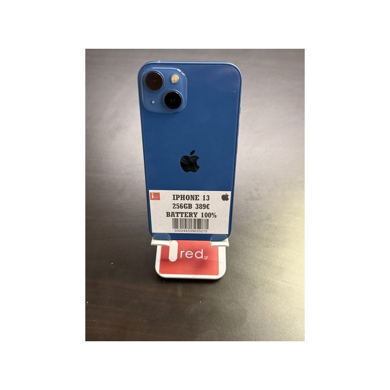 IPHONE 13 256GB BLUE ΜΕΤΑΧΕΙΡΙΣΜΕΝΟ