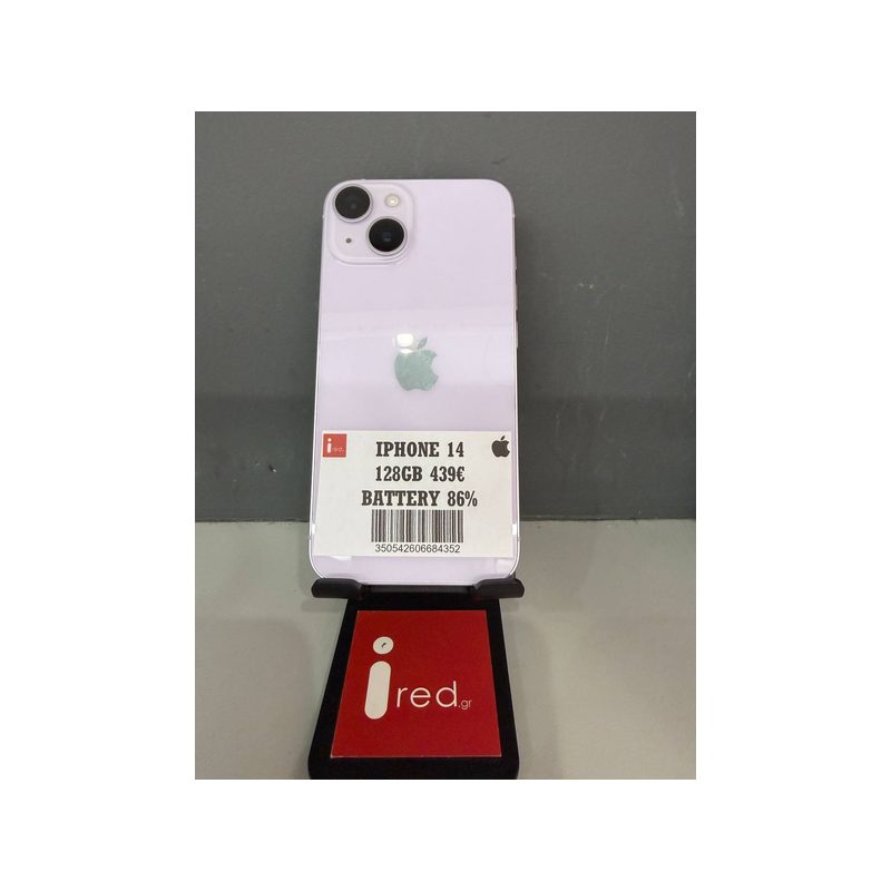 IPHONE 14 128GB PURPLE ΜΕΤΑΧΕΙΡΙΣΜΕΝΟ