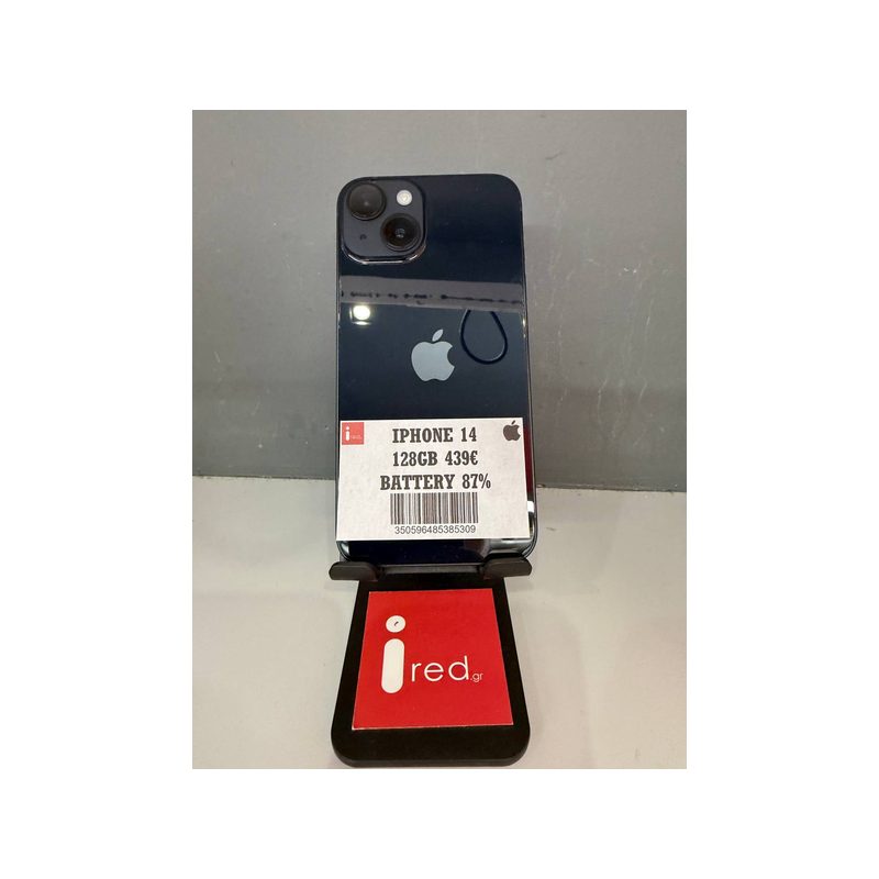 IPHONE 14 128GB BLACK ΜΕΤΑΧΕΙΡΙΣΜΕΝΟ