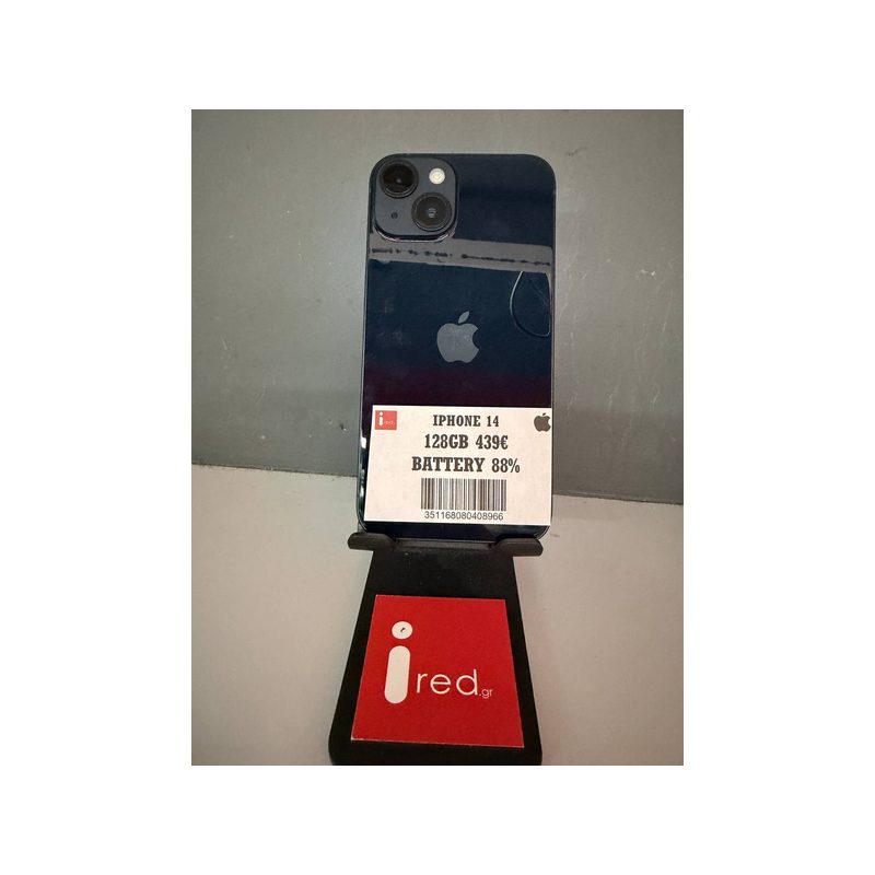 IPHONE 14 128GB BLACK ΜΕΤΑΧΕΙΡΙΣΜΕΝΟ