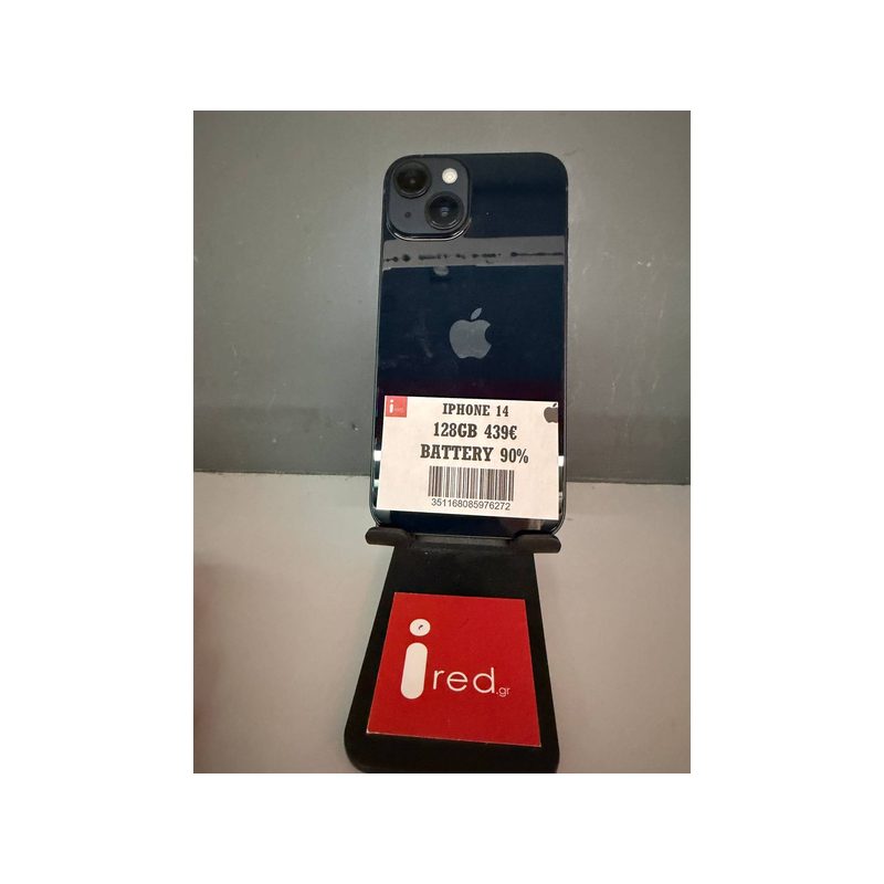 IPHONE 14 128GB BLACK ΜΕΤΑΧΕΙΡΙΣΜΕΝΟ