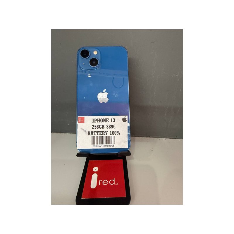 IPHONE 13 256GB BLUE ΜΕΤΑΧΕΙΡΙΣΜΕΝΟ