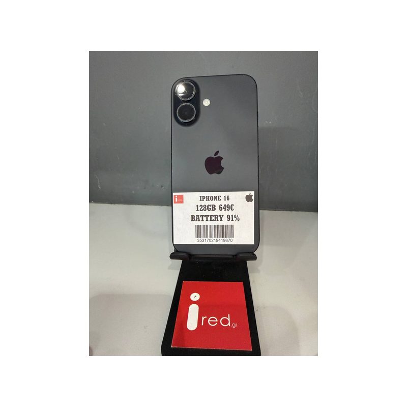 IPHONE 16 128GB BLACK USED