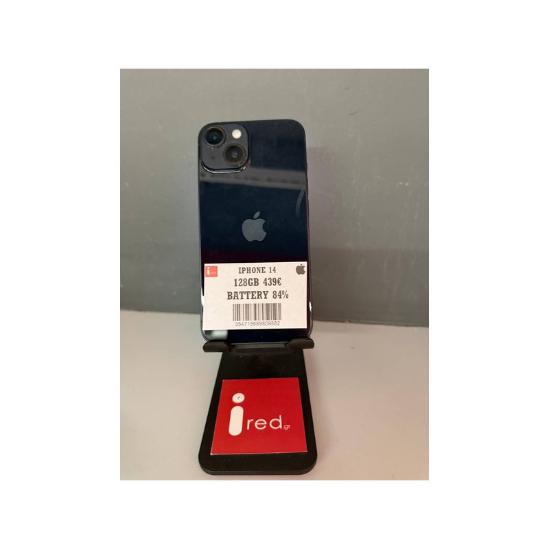 IPHONE 14 128GB BLACK ΜΕΤΑΧΕΙΡΙΣΜΕΝΟ