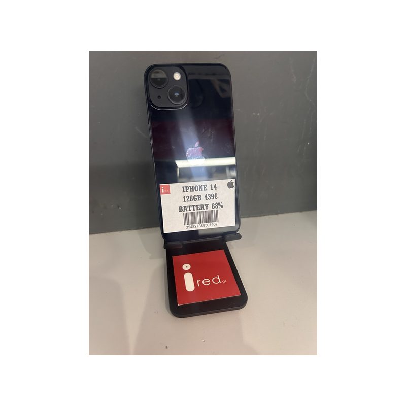 IPHONE 14 128GB BLACK ΜΕΤΑΧΕΙΡΙΣΜΕΝΟ