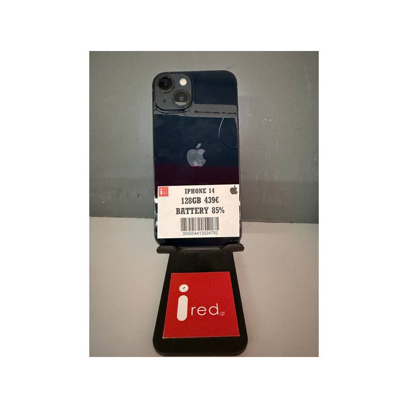 IPHONE 14 128GB BLACK ΜΕΤΑΧΕΙΡΙΣΜΕΝΟ
