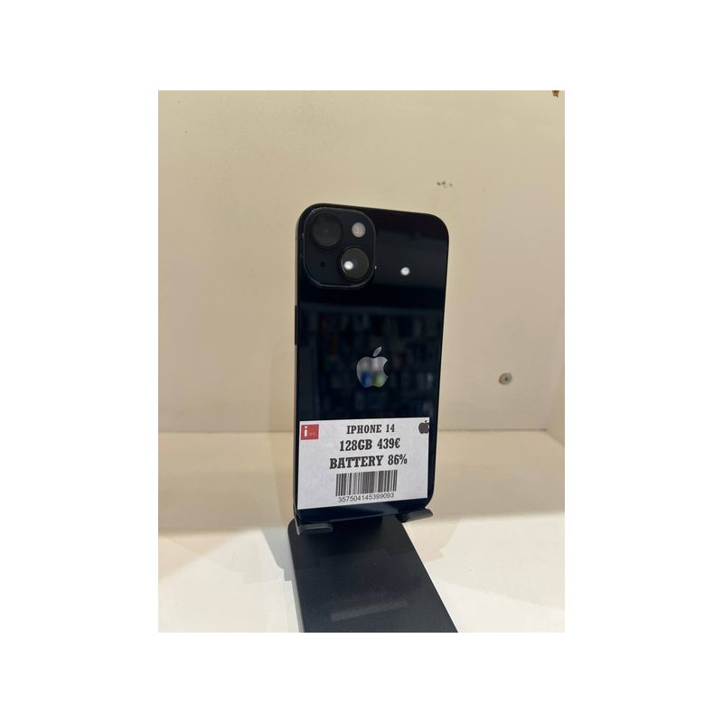 IPHONE 14 128GB BLACK ΜΕΤΑΧΕΙΡΙΣΜΕΝΟ